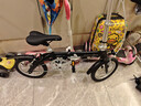 大行（DAHON） 412折叠自行车14英寸单速超轻迷你铝合金学生成人单车BYA412 黑色 实拍图