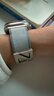 MSSM适用苹果手表表带apple watch s11/10/s9/se3/ultra3尼龙磁吸扣表带iwatch表带-浅灰色44/45/46/49 实拍图