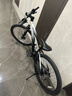 喜德盛山地自行车英雄600油压碟刹X6铝合金车架27.5轮径27速变速 暗夜雅白15.5寸(身高155-170) 实拍图