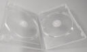 铼德（RITEK） cd盒 dvd盒  光盘袋 光盘收纳盒  碟片盒 圆盒 盘贴 半圆贝壳盒方盒 双碟长方形光盘盒10个 可装封面 实拍图