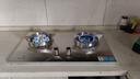 樱花雪燃气灶双灶家用猛火灶天然气灶煤气灶防干烧5.2kw大火力不锈钢液化气灶罐装专用台式嵌入式灶具 鸳鸯左猛火【不锈钢面板】熄火保护+一级能效 液化气 实拍图