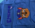汪汪队立大功（PAW PATROL）儿童罩衣男画画衣防水围裙反穿衣吃饭小孩宝宝长袖护衣 PA415 L 实拍图