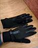 【京东物流】手套男士冬季加绒骑行电动车防滑触屏开车保暖手套女 【掌心防滑 可触屏】男士黑色 均码 1双 掌围女17-21男18-23cm 实拍图