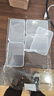 欧利文pp塑料盒子长方形透明收纳盒戒指首饰盒小产品工具螺丝物料元件配件包装零件小盒9.5*6.5*2.5cm 5个装 实拍图