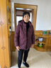 唐致中老年羽绒服女短款中式加厚妈妈冬装60岁70老人奶奶太太冬季外套 紫红 3XL 【建议121-135斤】 晒单实拍图