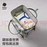 babycare妈咪包多功能轻便手提包大容量时尚外出双肩包遛娃 季风灰大号 实拍图