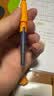 微瑕凌美（LAMY）狩猎钢笔Safari系列墨水笔带吸墨器缤彩三色练字笔送礼商务办公会议学生书写 芒果黄(配有吸墨器) EF尖(0.5mm) 实拍图