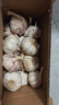 【营田半亩】蒜干蒜头蒜大蒜紫白皮大蒜当季蔬菜0.5-5斤 3斤带箱重【果径3.5-4.5cm】中果 实拍图