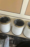 飞达三和无盖垃圾桶15L白色轻奢高档双桶设计家用客厅卧室厨房办公室厕所 实拍图