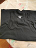 妙境天然【3件装】100%纯棉 男士背心运动跨栏大码健身夏季紧身打底吸汗 黑色 【单件】 3XL 建议160-185斤 实拍图