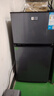 志高（CHIGO）小冰箱迷你小型家用冷藏冷冻两用宿舍出租房用双门办公室电冰箱节能省电 【一级能效】98L灰色【三天约一度电】 实拍图