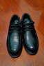 奥康（Aokang）男鞋男士商务休闲鞋英伦舒适低帮圆头系带皮鞋 黑色41码 实拍图