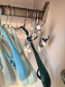 晟旎尚品 衣架无痕晾衣架子20只塑料宽肩加厚防滑晾晒不鼓包大衣挂架撑4色 实拍图