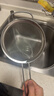 京东京造 漏勺 304不锈钢网漏勺细网勺面粉筛过滤筛20目【一勺多用】中号 实拍图