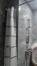 晟旎尚品 浴帘杆套装 免打孔干湿分离浴帘布伸缩杆晾衣杆窗帘杆0.9-1.6M 实拍图