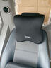 FGHGF汽车头枕腰靠车用颈枕腰垫驾驶座椅靠背车载靠垫开车腰部支撑腰托 尊享款【舒颈护腰】 黑色 1套 实拍图