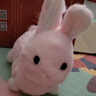 快乐音符儿童电动毛绒小兔子会唱歌学舌智能玩偶可遥控动耳的萌宠公仔玩具 粉色萌兔 USB智能充电 实拍图