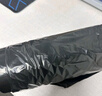 固成背心垃圾袋黑色38*65cm150只单面1.25丝 垃圾袋加厚黑色塑料袋 实拍图