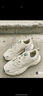 斐乐斐乐女鞋老爹鞋火星鞋潮流复古轻便厚底运动鞋女 奶白/木薯粉-GT 35.5 实拍图