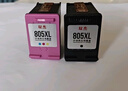 双杰805墨盒可加墨适用惠普2720墨盒 hp2700 2330 1210 1200 2300 2332 2721 2729 805XL墨盒打印机墨盒墨水 实拍图