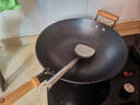中福陆川铁锅炒菜锅家用无涂层氮化窒化广西生铁铸铁锅炒锅燃气已开锅 圆底 36cm 【有耳+锅盖】JD或SF物流 实拍图