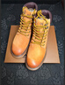 骆驼（CAMEL）【王俊凯同款】加绒马丁靴男鞋秋冬新款大黄靴女户外工装登山靴子 GE122W7757T 金黄色（男款） 41 实拍图