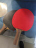 729 天翼套胶 乒乓球拍胶皮超轻粘性反胶 红色 40度 实拍图