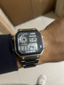 卡西欧（CASIO）手表小方块 休闲钢带防水小银表AE1200学生男士手表电子表日韩表 AE-1200WHD-1AVDF 实拍图