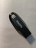 闪迪（SanDisk）128GB USB3.2 U盘 CZ550黑色 读速100MB/s 安全加密 数据恢复 学习办公电脑车载 高速大容量优盘 实拍图