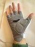 美津浓（MIZUNO）健身手套男女半指骑行训练单杠引体向上撸铁器械防滑B593紫色小码 实拍图