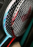 川崎（KAWASAKI）羽毛球拍轻量化碳素中杆对拍KD-1蓝红（已穿线+6球+手胶+拍包） 实拍图