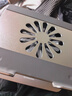 极川 笔记本散热器风压式风扇电脑支架铝合金带USB扩展器多接口拓展坞分线器拯救者电竞游戏本散热底座 实拍图