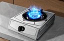 樱雪（INSE）燃气灶天然气单灶台式 5.0kw大火力单眼灶 家用猛火煤气炉不锈钢灶具煤气灶 JZT-T1501(G)W天然气 实拍图