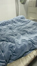 无印良品宝宝绒三件套 法兰绒牛奶绒保暖学生宿舍床上套件 被套150*200cm 实拍图