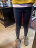 猫人儿童鲨鱼裤加绒加厚中大女童宝宝打底裤秋冬保暖外穿瑜伽裤子150 实拍图