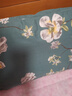 艾薇枕头套枕套一对纯棉家用全棉单人枕套枕芯套 青馨花园 48*74cm 实拍图