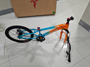 凤凰山地自行车男女变速山地车碟刹青少年儿童自行车学生单车 星际 橙蓝【单速+辐条轮】 20寸【适合125-160cm】 实拍图