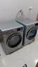 西门子（SIEMENS）iQ300洗烘套装 10kg 智能除渍  强效除螨 滚筒洗衣机+10kg 热泵烘干机  108AW+D80W 家电国家补贴 实拍图
