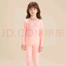 family by gb好孩子儿童早秋季套中大男女孩装棉莫代尔宝宝学生家居服睡衣新款 3092粉93%棉+7%氨纶 140 加大一码拍 实拍图