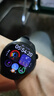 HUAWEI WATCH 5 42mm基础款深锖色不锈钢表壳幻月黑氟橡胶表带首创X-TAP智感窗eSIM通信手表华为智能手表 实拍图