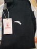 安踏（ANTA）加绒卫衣男士秋冬季加厚保暖圆领长袖套头衫通勤运动学生内搭上衣 【加绒版-小logo】黑7711-6 S 165 实拍图