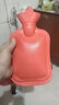 宜思家（YISIJIA）热水袋注水暖水袋老式橡胶防爆暖手宝灌水袋冬天老人暖脚袋暖肚子 中号颜色随机1000ml 实拍图