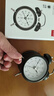 得力（deli）迷你复古机械闹钟低噪夜光卧室床头闹钟儿童 学生启蒙闹钟 黑色9024开学礼物开学季 实拍图