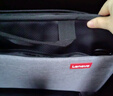 联想（Lenovo）笔记本电脑包16英寸公文包出差商务旅行包适用苹果小新拯救者防泼水手提包 加厚款灰色 实拍图