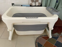 英氏（YEEHOO）儿童洗澡桶宝宝泡澡桶婴儿可坐浴桶浴盆游泳池0-12岁 实拍图