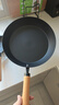 京东京造 平底锅 煎锅无涂层煎蛋牛排烤盘早餐平底燃气【进口极铁】26cm 实拍图