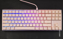 CHERRY樱桃 MX3.0S TKL 机械键盘 RGB灯效 G80-3877HYAEU-9 游戏键盘 有线键盘机械  粉色 红轴 实拍图