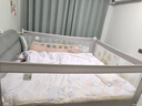 冠力朗床围栏床护栏婴儿童防摔防掉宝宝床上边安全挡板垂直升降加高通用 【豪华U型】免打孔（高96cm） 组合三面装(1.8米+2.0米+2.0米) 实拍图