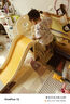 哈比鹿儿童滑滑梯家用室内小型游乐场可折叠滑梯幼儿园宝宝玩具周岁礼物 灰色|篮球架+封闭踏板 实拍图