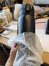 膳魔师（THERMOS）保温杯One touch 防滑硅胶底316钢男女士学生水杯TCMD-501S FSB 实拍图
